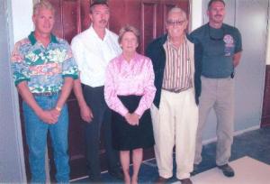 The Schulz family continues the tradition of Fisherman's Inn, which opened in 1930 at Kent Narrows. Pictured from the left are Andy, Tracy, Betty, Sonny and Jody.
